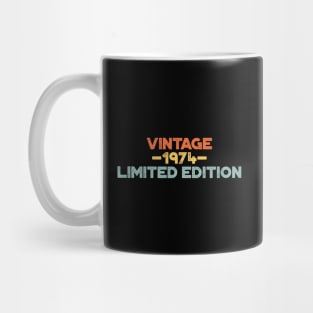 Vintage 1974 Limited Edition Sunset 50th Birthday Mug